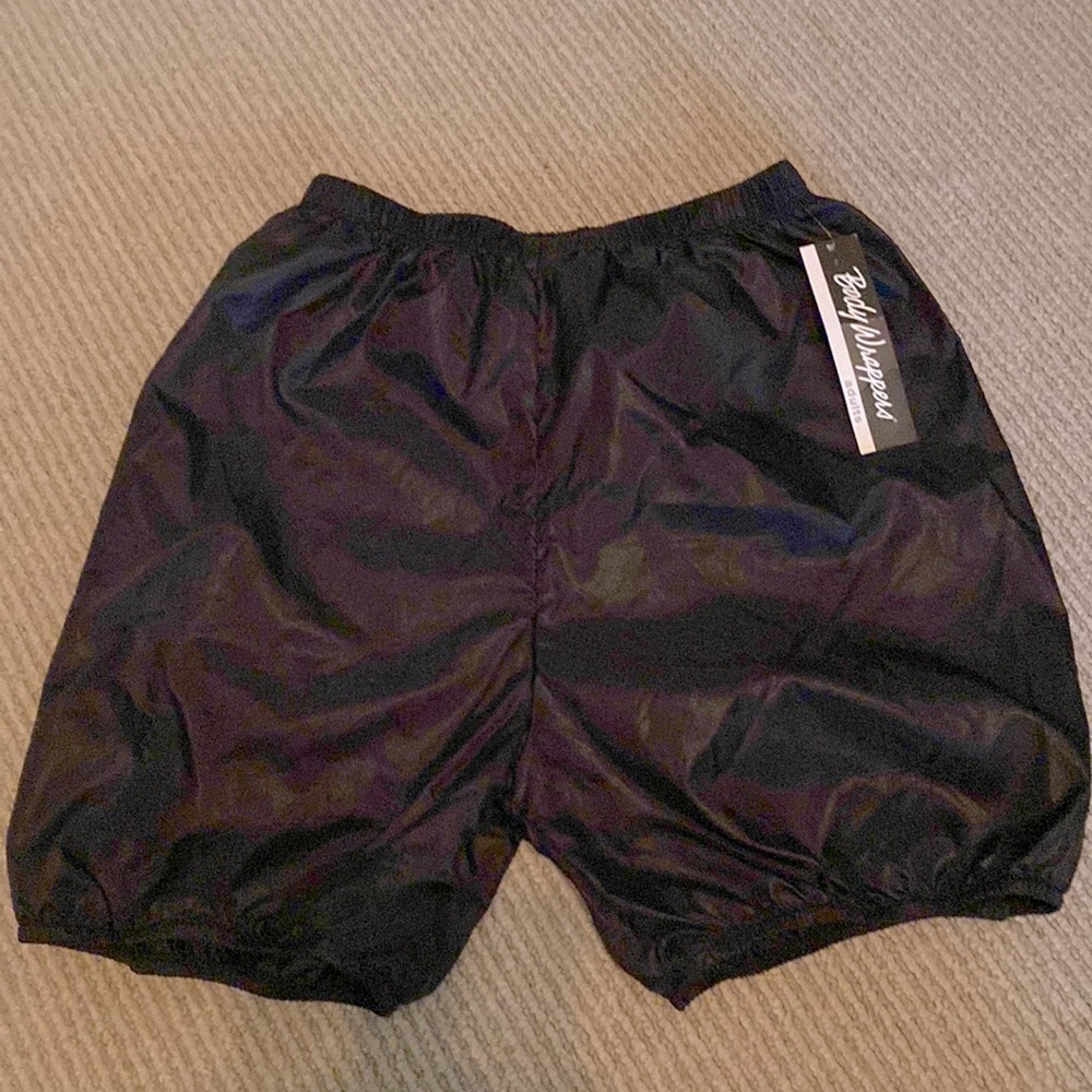 NEW Body Wrappers Bloomers Dance Shorts, black, size medium, NWT